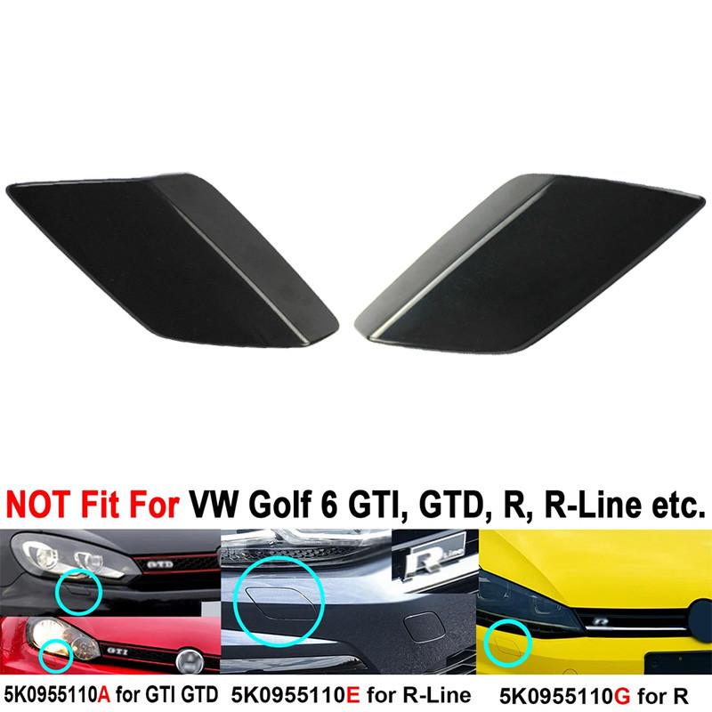 

5K0955109C,5K0955110C 1 пара Крышка форсунки омывателя фары для VW Golf 6 MK6 2009-2013
