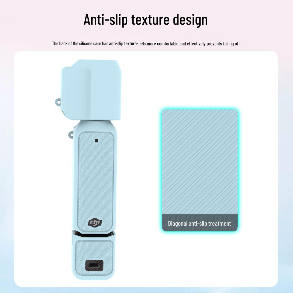 DJI Osmo Pocket 3 Silicone Protective Case for Gimbal and Camera Lens