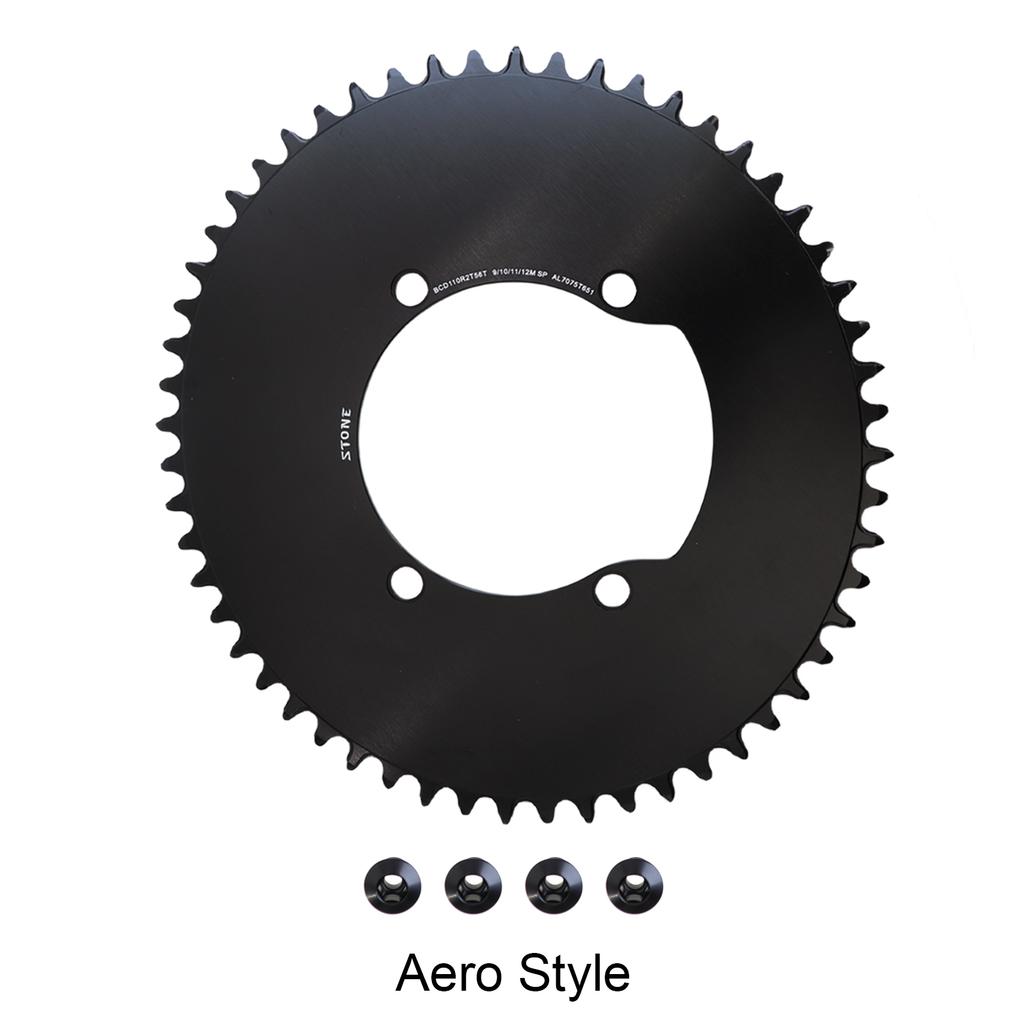 Stone Oval Chainring 110BCD for Shimano 105 R7100 UT R8100 DA R9200 110 Bcd 36T 42T 46T 48 50T 54 56 58T 60T 70T Road Bike 12s