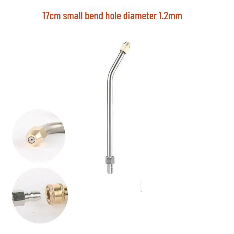 

Насадка для мойки автомобиля под высоким давлением с коленом 90° и U-образным удлинителем для чистки кондиционера