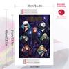 Jujutsu Kaisen Character Collage Set Pattern  3pcs 100% Round Full Drill 5D DIY Diamond Painting Embroidery Cross Stitch Rhinestone Décor
