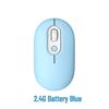Silent Dual-Mode Luminous Wireless Mouse - Multi-Color Gift for Office & Gaming