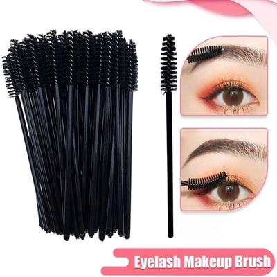 50Pcs Spoolers Disposable Eyelash Brush Mascara Wands Applicator for Eye Shadow Eyelashes