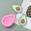 Stereo Avocado Ornament Crafts Silicone Mold Epoxy Jewelry Mold Resin Casting Pendant Mold Suitable for  Crafts