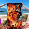 Manchester United F.C Print Beach Towel, Versatile Lightweight Absorbent Beach Towel for Pool Surf Yoga Bathroom, Perfect Birthday Holiday Gift