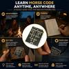 Trendy Design Morse Code Karte Practical Morse Code Training Card Training Card  Festival Present
