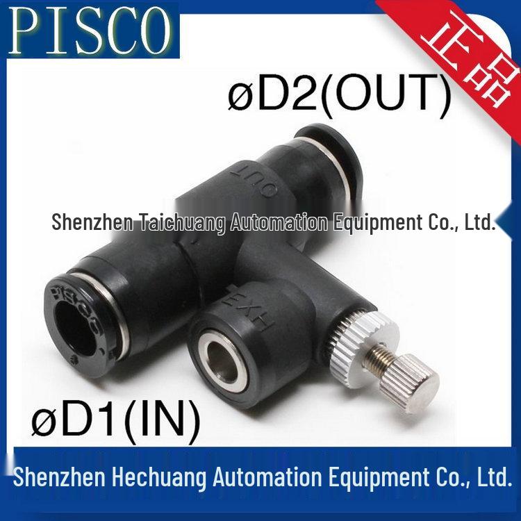 Japanese PISCO Quick Exhaust Valves EQE-3, EQE-4, EQE-6 - Original and Genuine