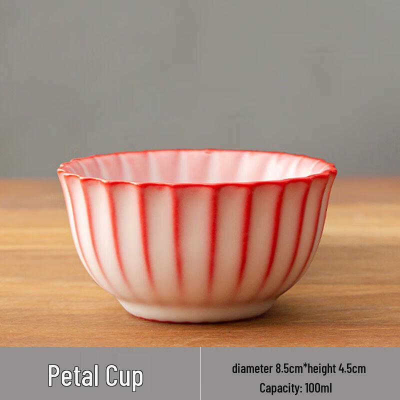 Shangqi Lard-Jelly Pink Ru-Ware Tea Cup