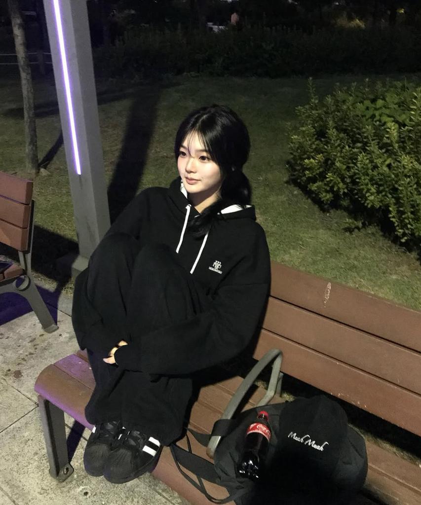 [Terry/Fleece] Stitch Combo Hoodie [6 Colors]