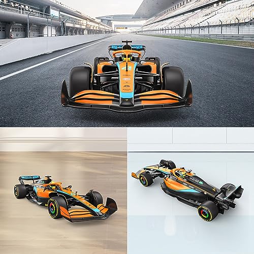 Rastar McLaren MCL 36 First Class Equation Racing Car RC Racing Car, 1/12 Scale McLaren F1 Remote Control Toy Car