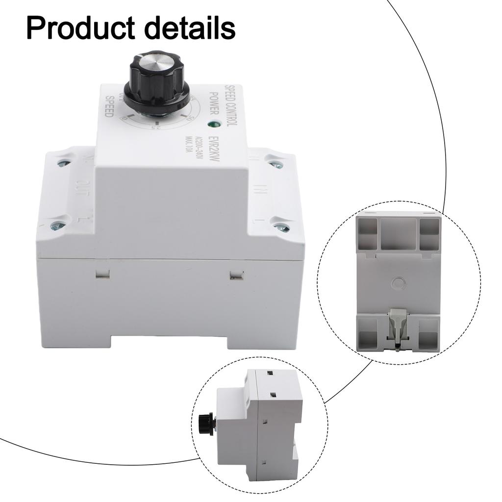 Home Workshop AC Voltage Regulator Electronic Speed Controller Wide Adjustment Range Smooth Stable Performance