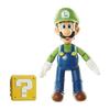 Sanei Boeki Super Mario Figūrėlių Kolekcija Plius Luigi su Hatena Bloku FCP-002