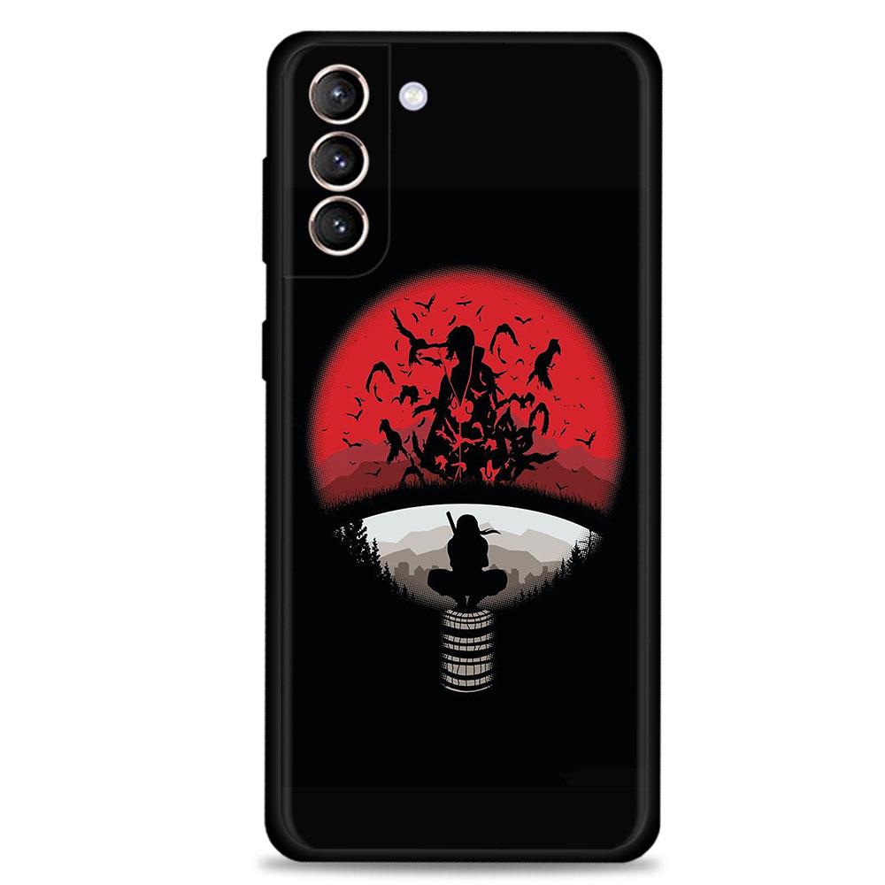 

Чехол для телефона Samsung Galaxy S20 S21 FE S22 Ultra S10 S9 S8 Plus S10e Note 20Ultra силиконовый чехол аниме Наруто красное облако Samsung Note 10 plus