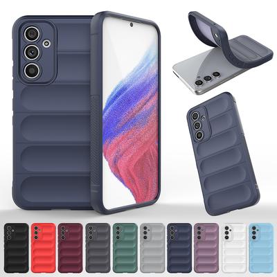 Para Samsung Galaxy A54 5G Capa de silicone à prova de choque de borracha macia Bumper Full TPU Phone Case para Samsung A54 a54 A 54 5g Capa traseira