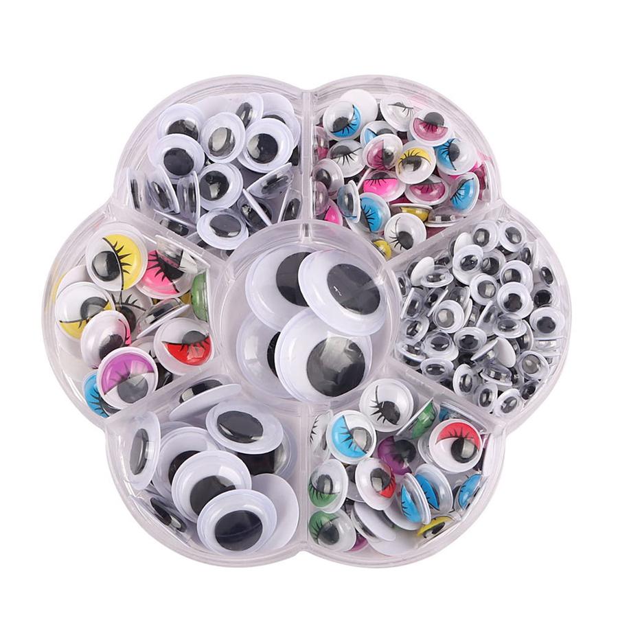 100/400pcs Creative DIY Eyes Multicolour Handmade Products DIY Decorative Supplies Sewing Accessories XJM
