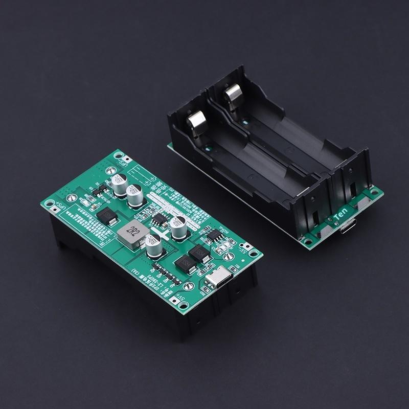 3A High-Power Ups 18650 Lithium Battery Boost Charging 5V/12V Simultaneous Charging And Discharging Power Supply Module
