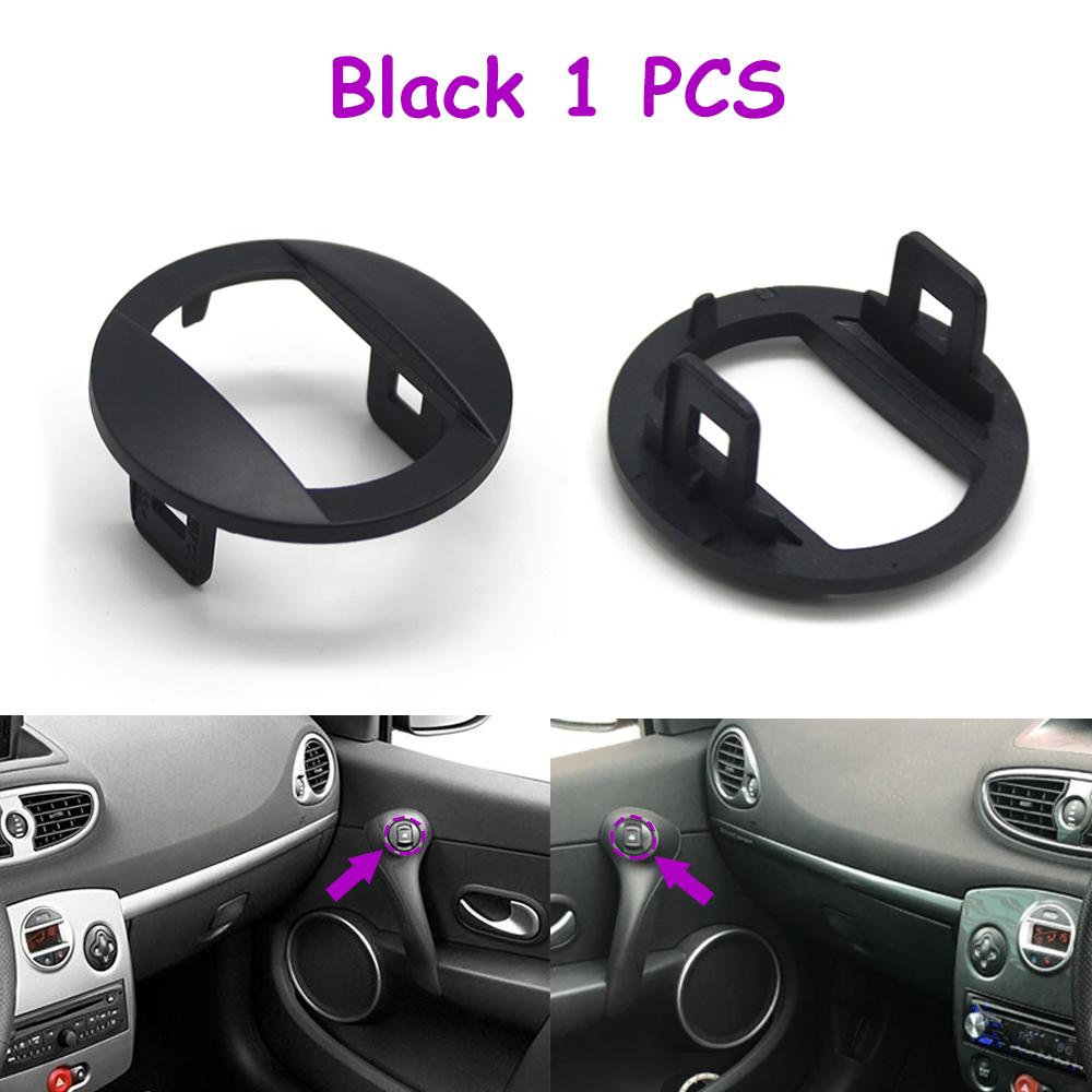 

CLIO 3 LHD RHD Car Interior Passenger Door Small Window Lift Switch Panel Cover For Renault 2005-2009 7701475136 Black 1 PCS