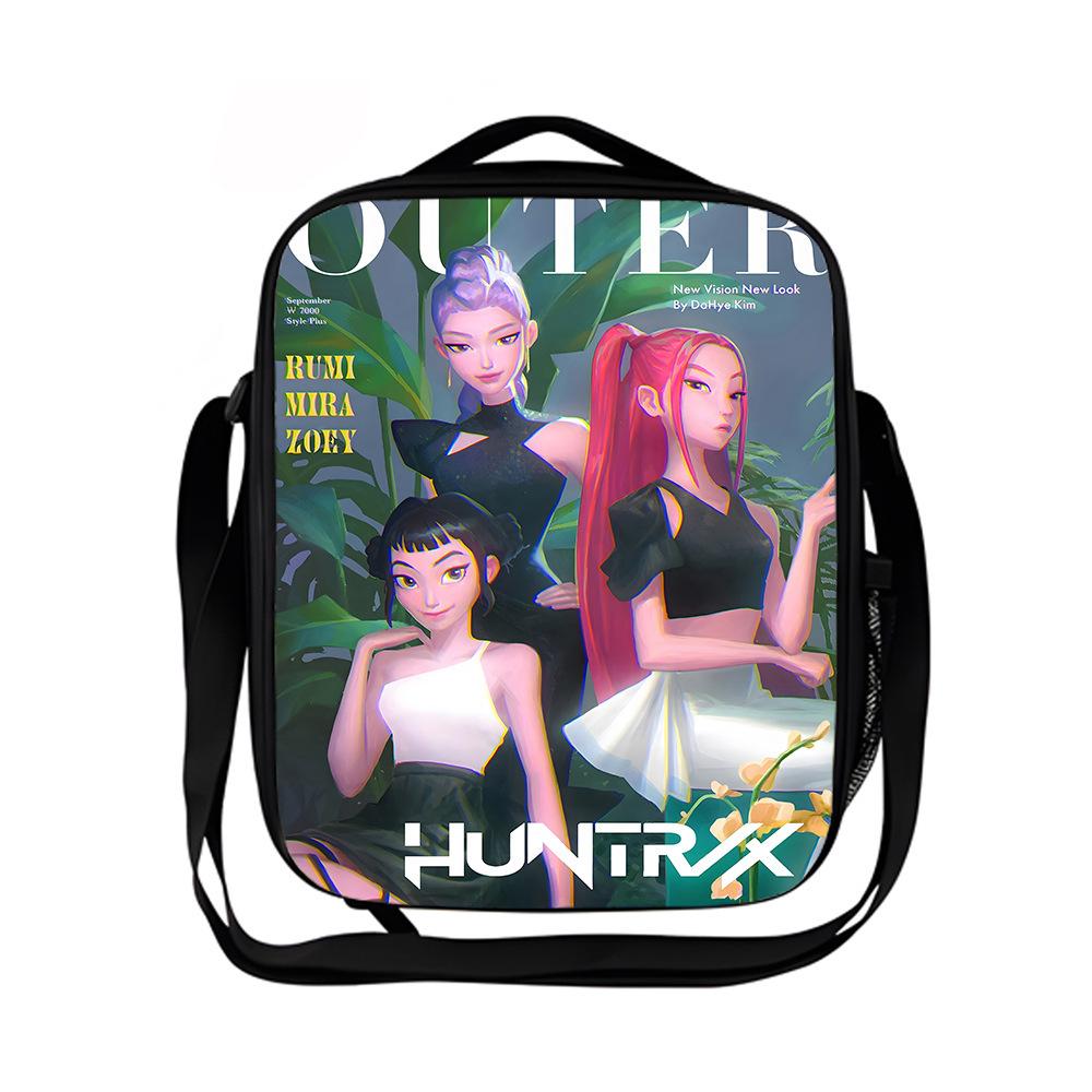 Kpop Demon Hunters Kpop Demon Hunters Student Meal Bag Satchel