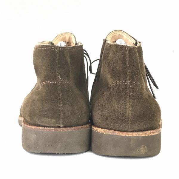 Visaruno Wildleder Chukka Stiefel Herren 26.0 Braun(GEBRAUCHT)