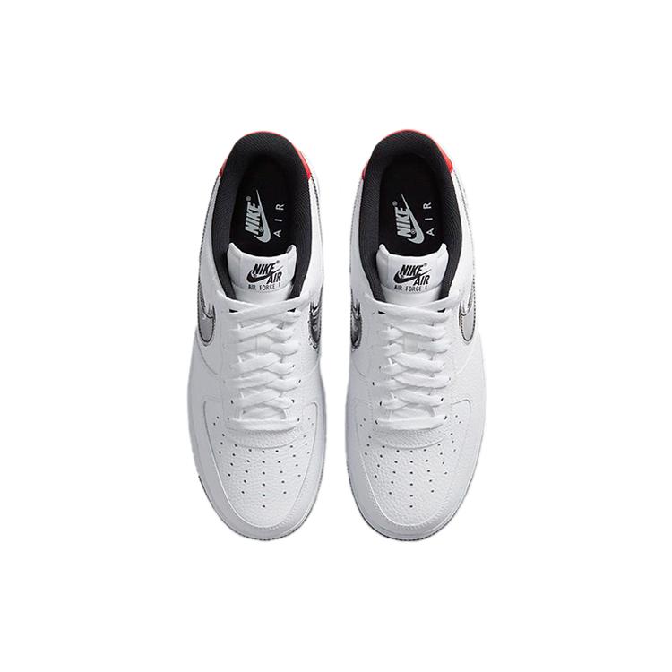 Nike Air Force 1 Low Pennellata Bianco Nero DA4657-100