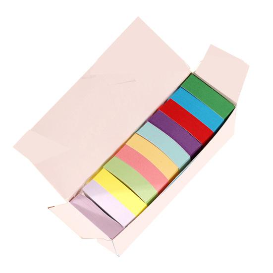 Removable Stick Notes 11 Pcs Notes, 1.5x1.5in Vibrant Colors Self-Stick Pads, 100 Bright Color Flags Sheets/Pad Memo Pads for Study Daily Organization разноцветный