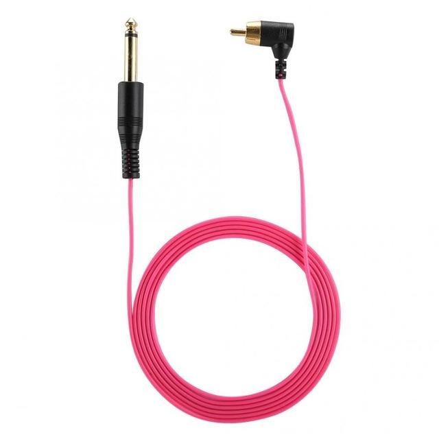 

Мягкий силиконовый шнур для татуировки RCA с зажимом для тату-машины 1 шт.