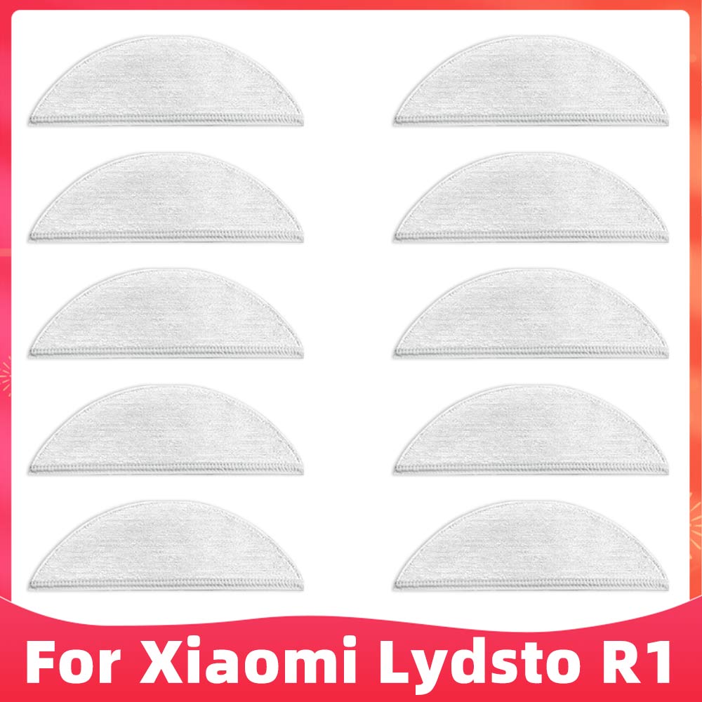 Fit For Xiaomi Lydsto R1 Robot Vacuum Cleaner Spare Parts Main Brush Side Brush Hepa Filter Mop Dust Bag Replacement Accessories