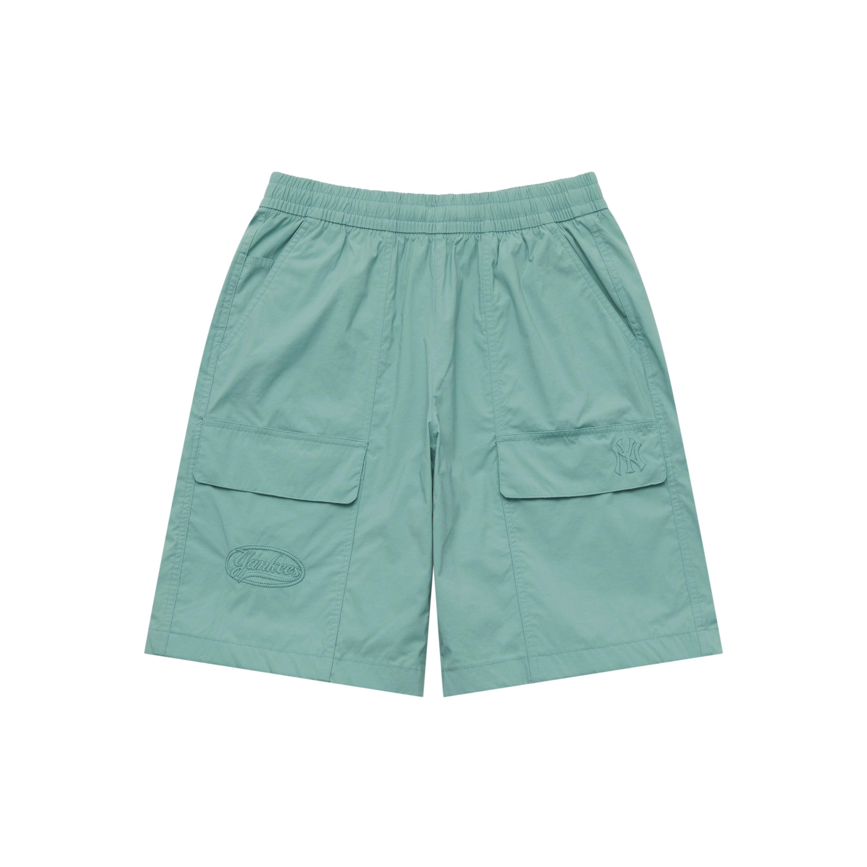 MLB SS25 Cargo Shorts Unisex Mint Green 3ASMV0553-50MTM L