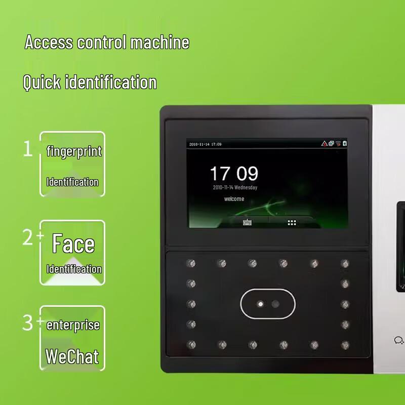 

ZKTECO WX702 Biometric Time Attendance and Access Control Terminal CN plug (adapter included)