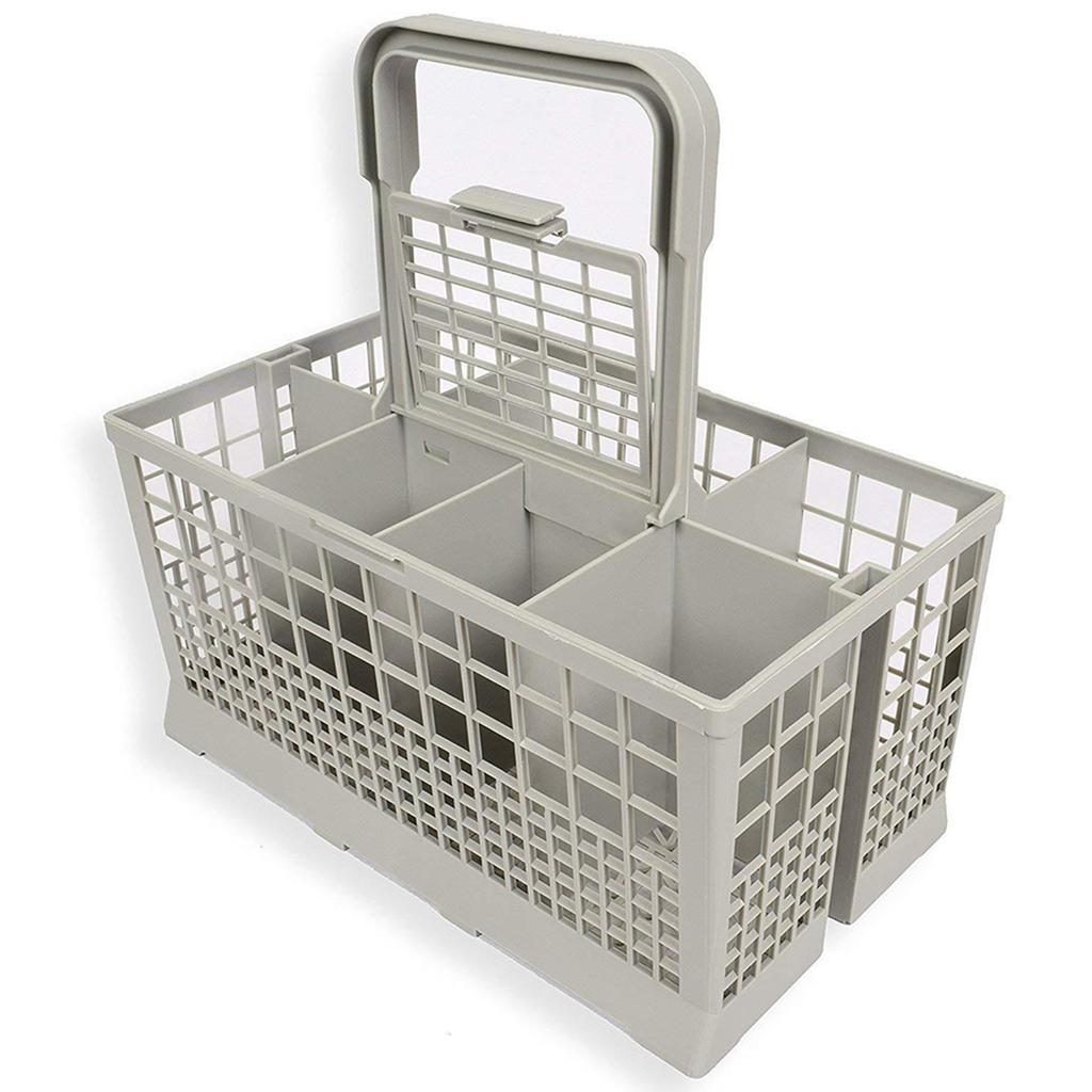 Universal Dishwasher Basket Cutlery Dinnerware Dishwasher Basket with 8 compartments Replacement Kitchen Accessories