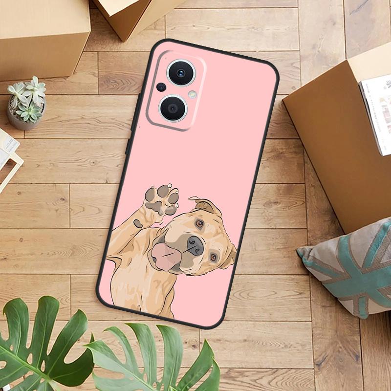 Pitbull Dog Phone Case For OPPO Reno 14 12 11 13 F 10 Pro 8T 8 Lite OPPO Find X9 X8 X6 X5 Pro Back Cover