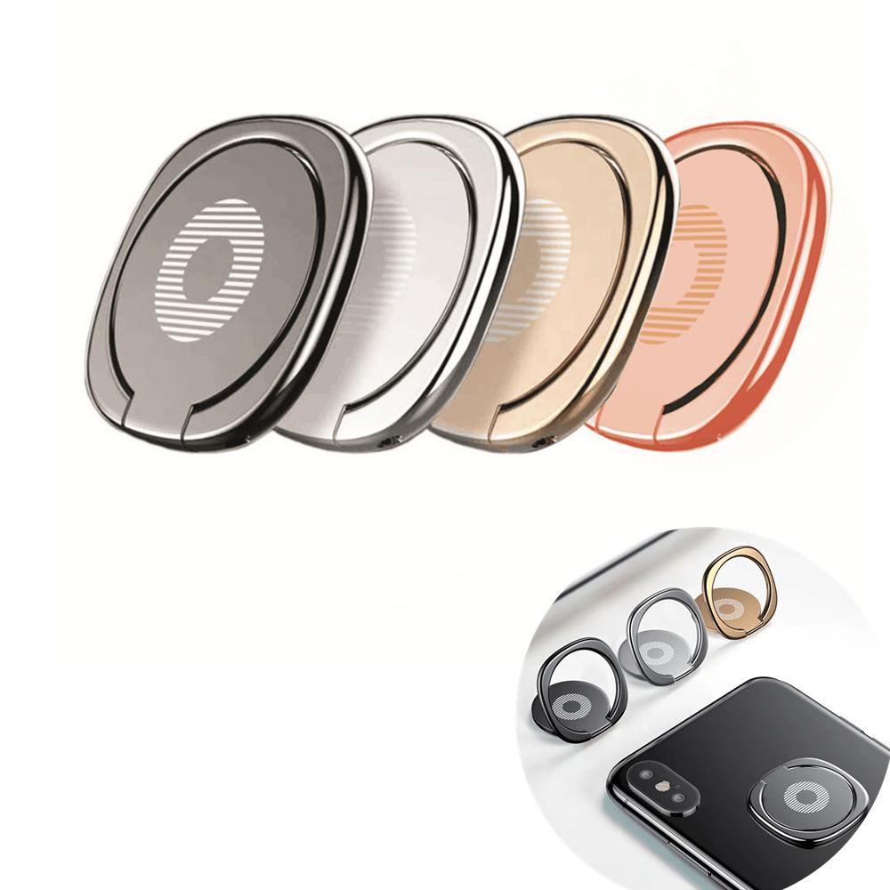 Mobile Phone Holder Ring Buckle Ultra-Thin Circular Rotatable Creative Gift Mobile Phone Buckle Metal Phone Holder