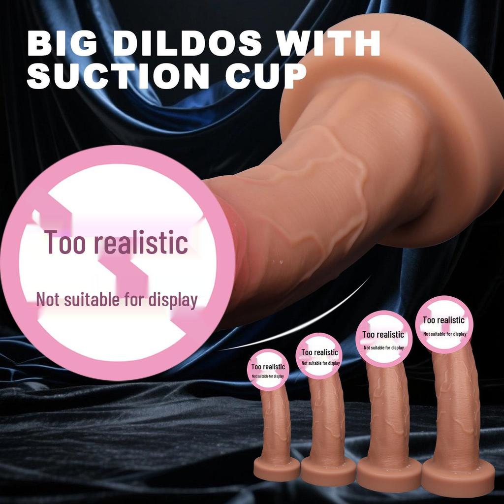 Large Silicone Head Female Masturbator: Cross-border Adult Toy