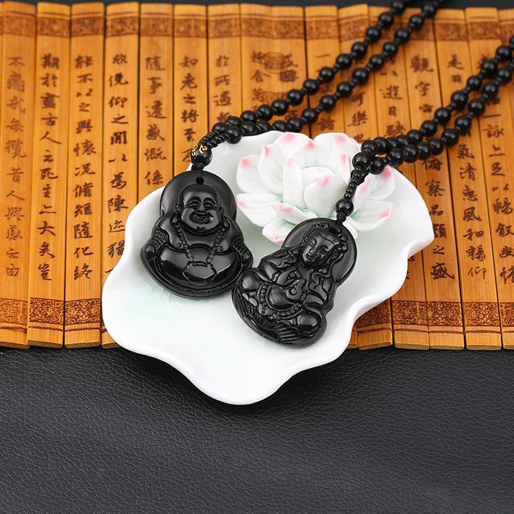 Catena per Collana Buddha Guanyin Imitazione Giada Regalo