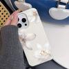 White Lily Phone Silicone Shockproof Case For iPhone 15 17 16 14 13 12 11 Pro Max 17 Air Phone Soft Protection Cover
