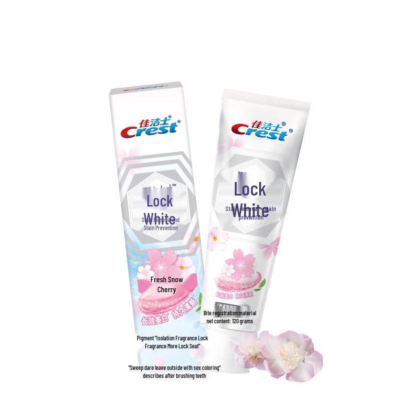 

Crest Dual Color Whitening Toothpaste