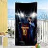 Messi Customized Name Beach Towel High Absorbency & Quick-Dry Ideal for Travel Outdoor Swim Pool Yoga Surf Camping Hiking Gym Gift Holiday