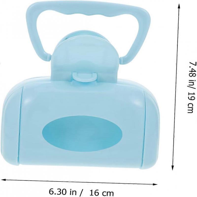 Portable Outdoor Pet Litter Picker Cleaning Tool with Ergonomic Handle for Easy Waste Pickup in Random Colors