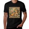 Mama Dog And Puppies Having Fun In Outdoor Seaside Tshirt Unisex T Shirt Designer T Shirts For Unisex Cotton Tshirt