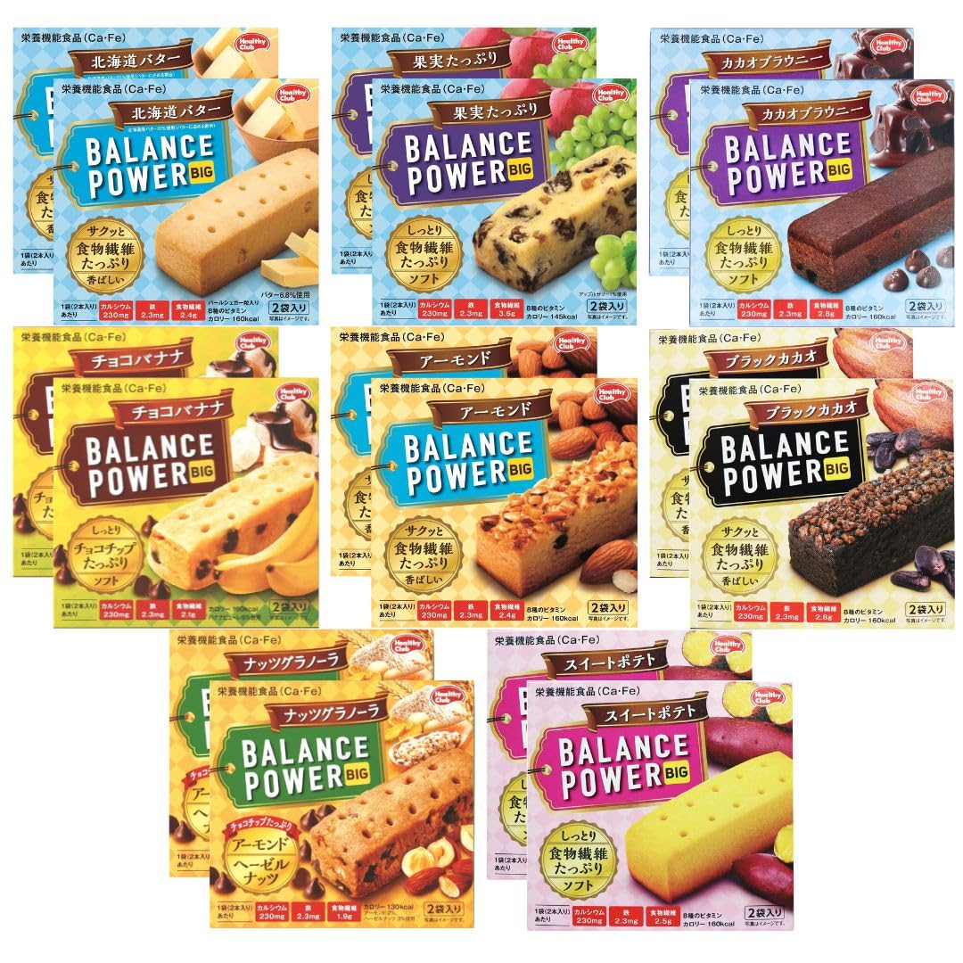 

Balance Power Большой 8 разновидностей x 2 коробки по 16 коробок 2 пакетика в каждой Функциональное Питание BALANCE POWER Оптовая Закупка [Сравнение Вкусов] Каждый, Всего, (4