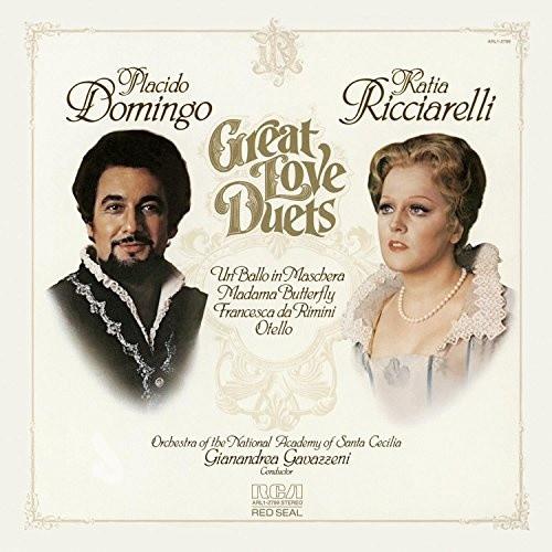 

LP Record PLCIDO DOMINGO KATIA RICCIARELLI Great Love Duets ARL12799 RCA RED SEAL 1978 US Classical Used