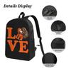 Cute Baby Monkey Hugging Bear Punch Kids Backpack Lunch Box Pen Bags for Boys Girls Backpacks School bag Bookbag Set