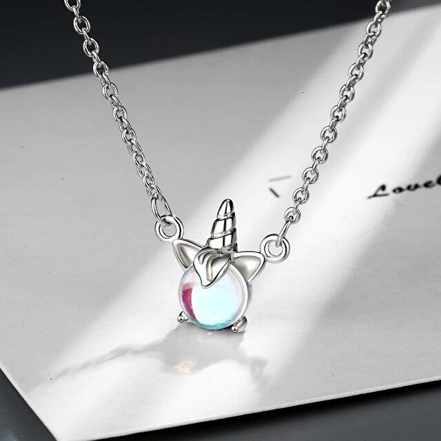 925 Sterling Silver Zircon Pendant Necklace Necklace Women Fashion Jewelry