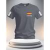 3D Print Summer Spain Football Jerseys Men Classic God Spain Short Sleeve Tees Casual O-Neck Sports Style T-Shirt Man Clothing