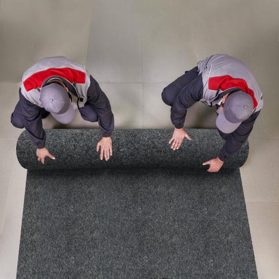 Rectangle Garage Floor Mat for Under Car Garage Flooring Rug Non Slip and Waterproof Backing Extra Large Garage Mat (8.8 X 22 Ft/2.69x6.71m)