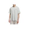 Adidas Gfx Short Sleeve Fashion Minimalist Solid Color Letter T-Shirt Men Tops Miracle-Silver KF0127