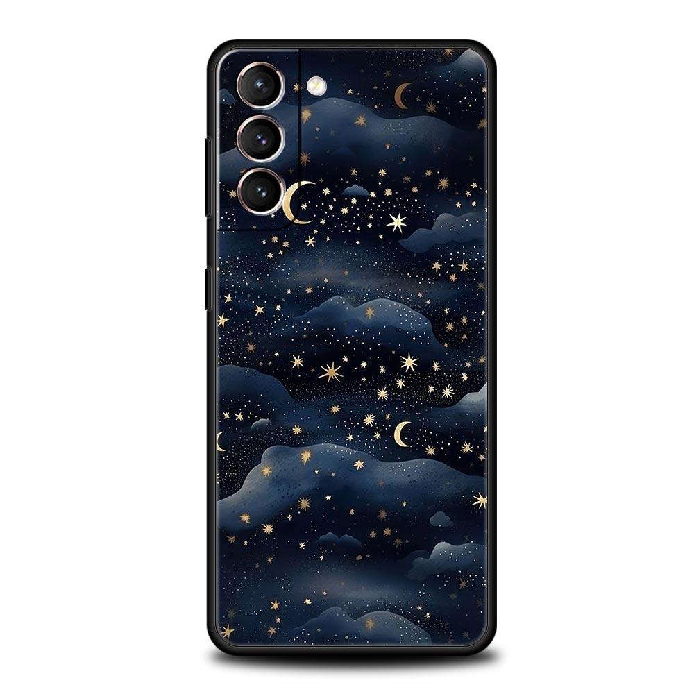 Fashion Starry Sky Stars Phone Case for Samsung Galaxy S26 S25 S24 S23 S22 S20 S21 FE Ultra S25 Edge Plus 5G Soft TPU Cover Bags
