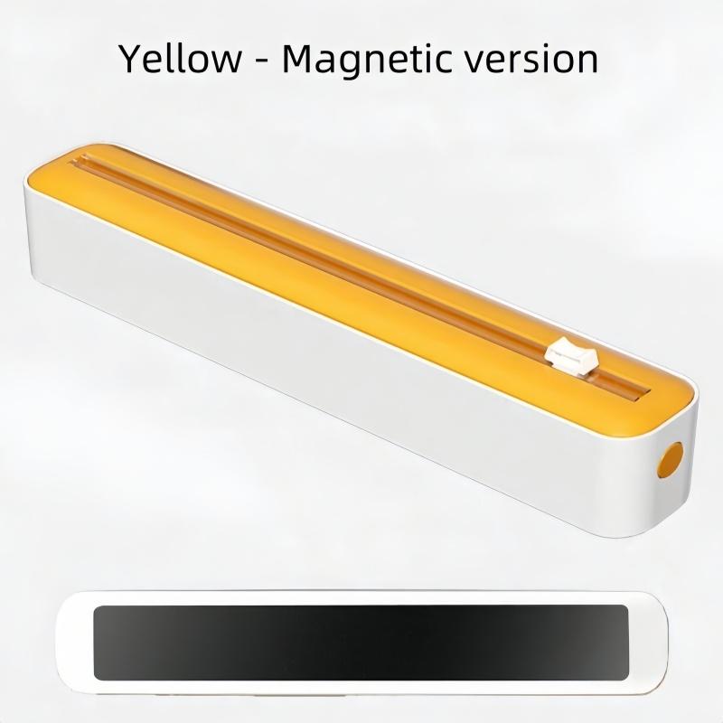 1 piece kitchen cling film dispenser, convenient and fast cling film cutting machine, household magnetic suction wall mounted