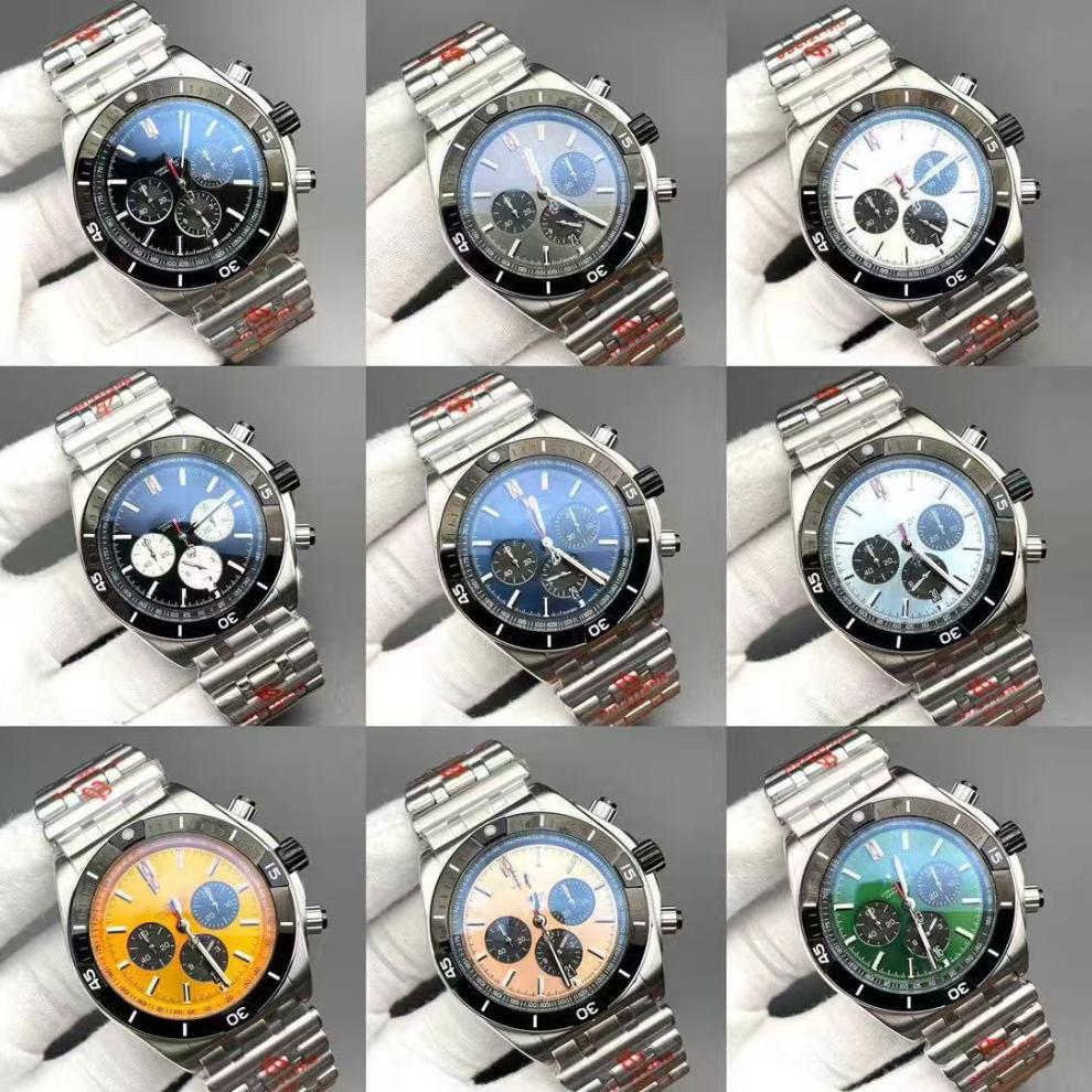 Hundred Years BNL Series Men's Six-Needle Automatic Quartz Stainless Steel Watch