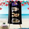Miley Stewart Print Beach Towel, Large Soft Quick Dry Towel for Beach Camping Swimming